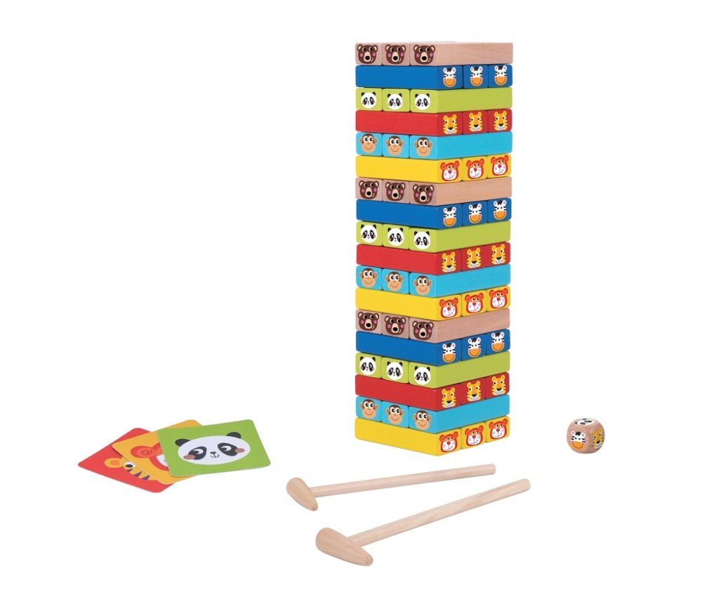 2Kids Toys Vratká věž se zvířátky (obrázek 3)