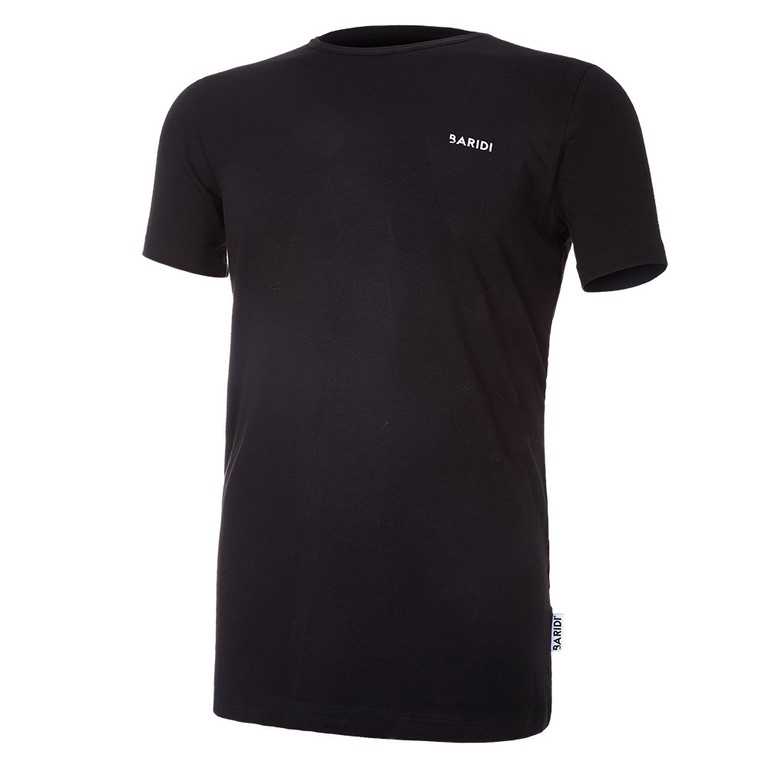 Camiseta de hombre fina KR REFLEX Outlast® - negra 3XL