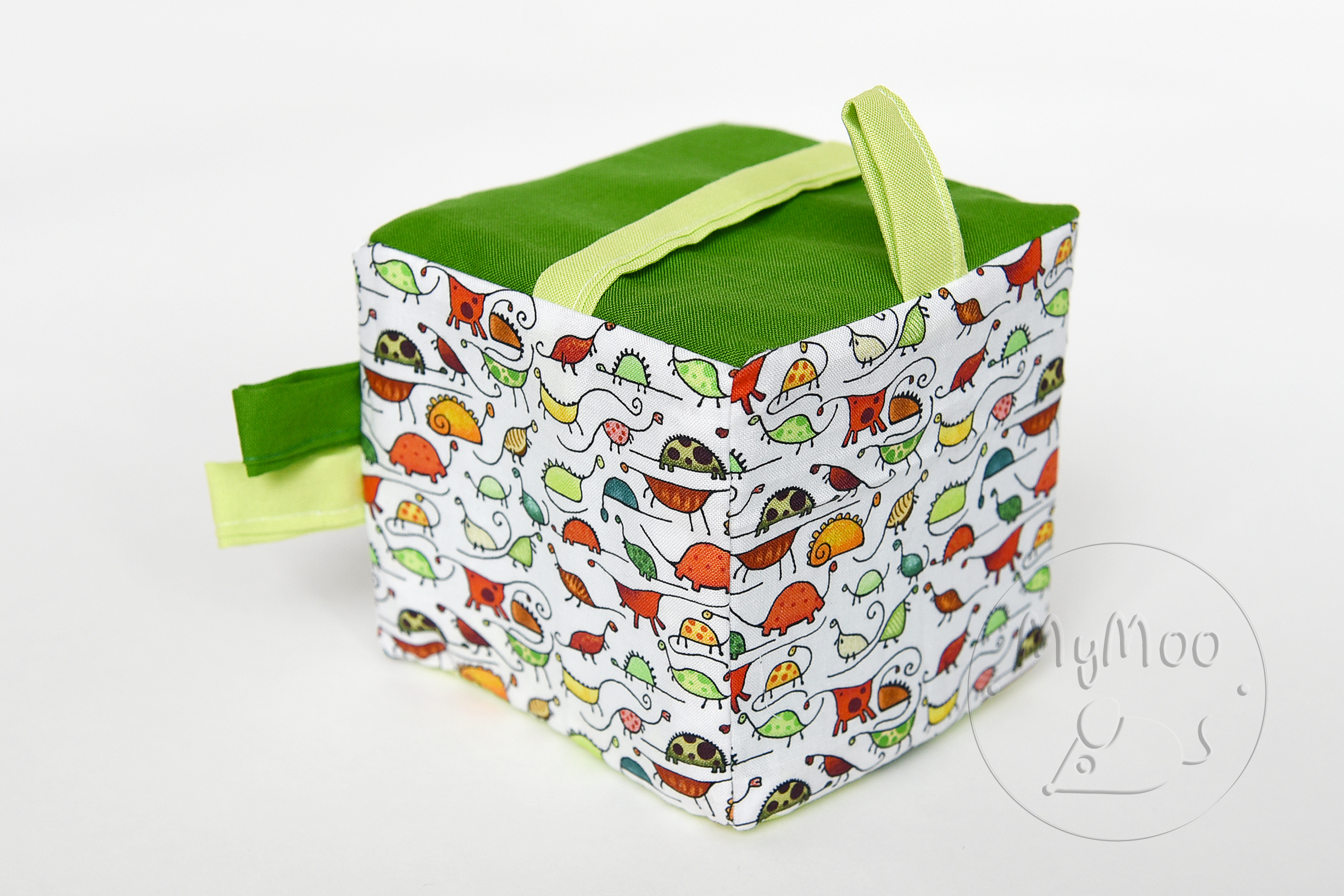 MyMoo Cubo Sensoriale Busy Cube - Crazy Dino