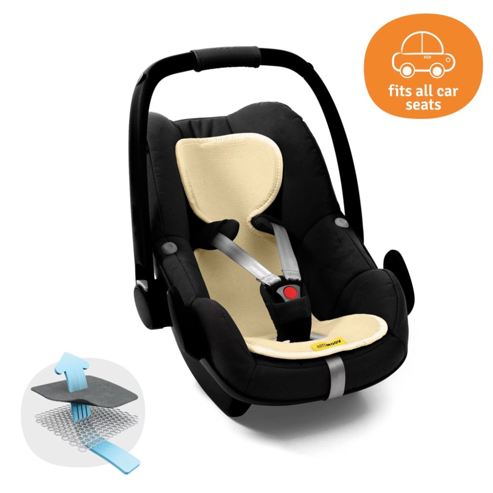 AEROMOOV Inserto Para Silla De Coche Vainilla 0-13 Kg