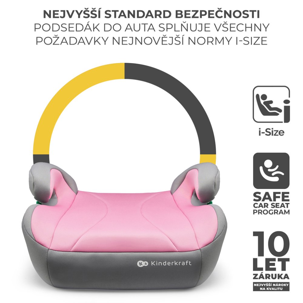 KINDERKRAFT Podsedák I-Boost Pink