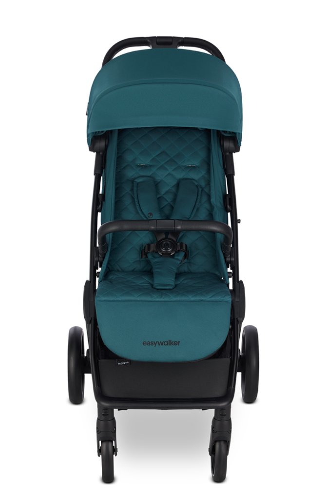 EASYWALKER Sportvagn Jackey XL Teal Green + PETITE&MARS Väska Jibot GRATIS