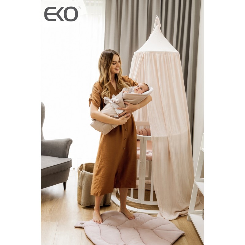 EKO Canopy Over The Bed Muslin Rose Pink 240x300 Cm