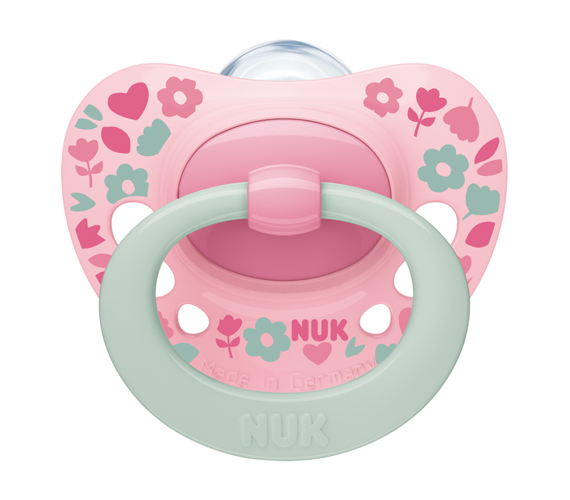 Ciuccio NUK Signature 6-18m Scatola Rosa Chiaro