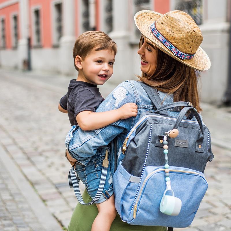 BABYONO Étui à Tétine Menthe