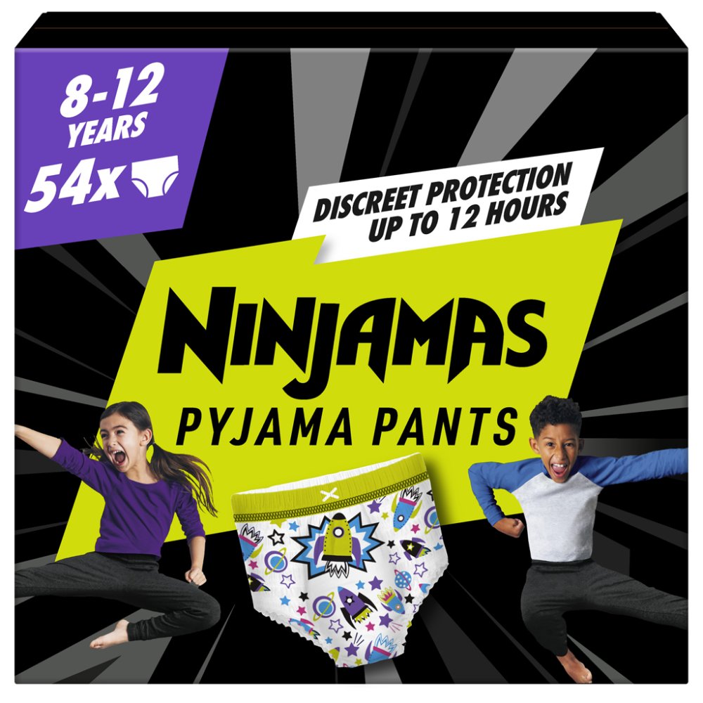 NINJAMAS Pyjamabroek Ruimteschepen, 54 Stuks, 8 Jaar, 27kg-43kg