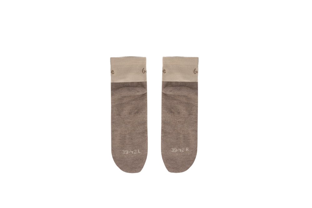 Șosete Desculți Be Lenka - Crew - Lână Merinos – Bej 35-38 Beige