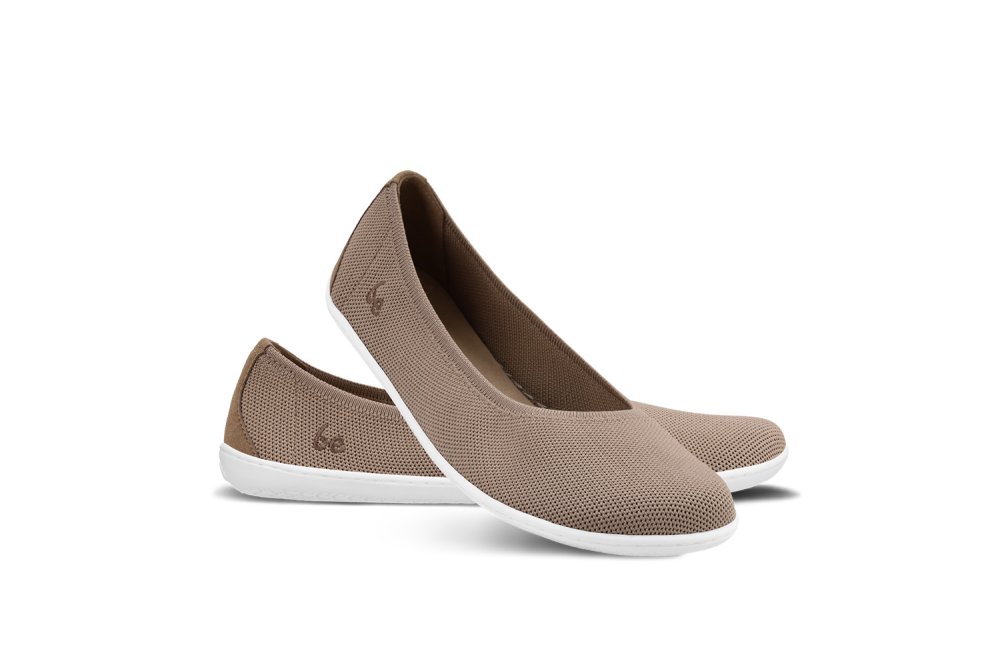 Barefoot Baleríny Be Lenka Delight - Biscuit Brown 37 Brown