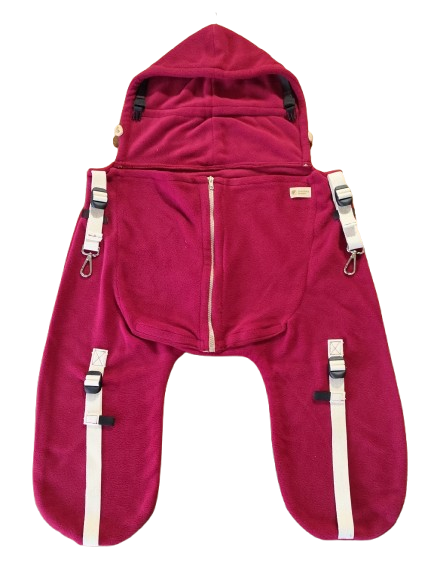 Monkey Mum® Tasca isolante in fleece per passeggino o marsupio porta bimbo Carrie - Piccolo polpo Grande