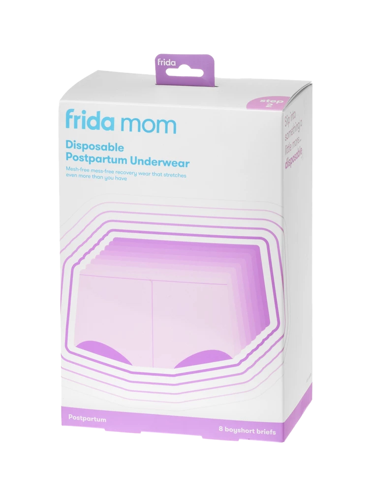 FRIDA MOM Jednorazowe majtki poporodowe - szorty (8 sztuk) - obrazek 3
