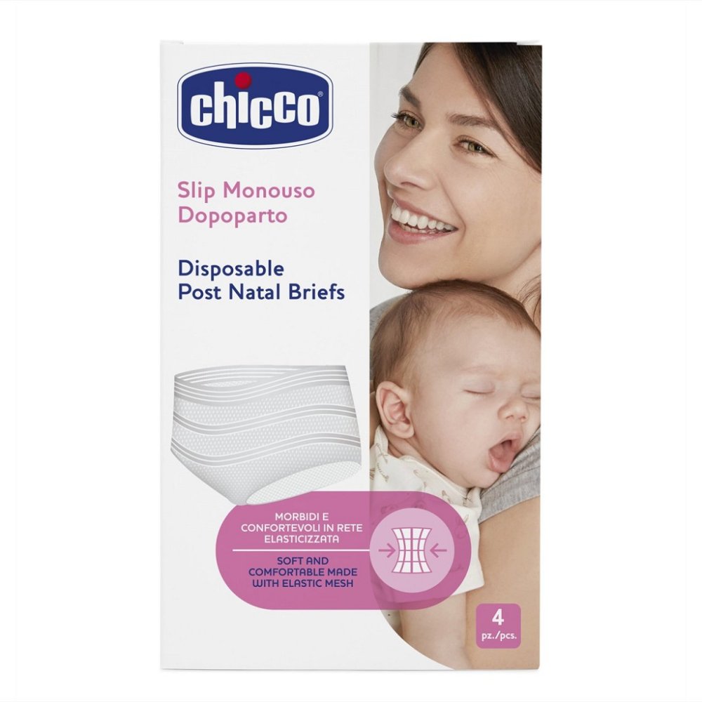 CHICCO Majtki jednorazowe siateczkowe elastyczne 4 szt - obrazek 3