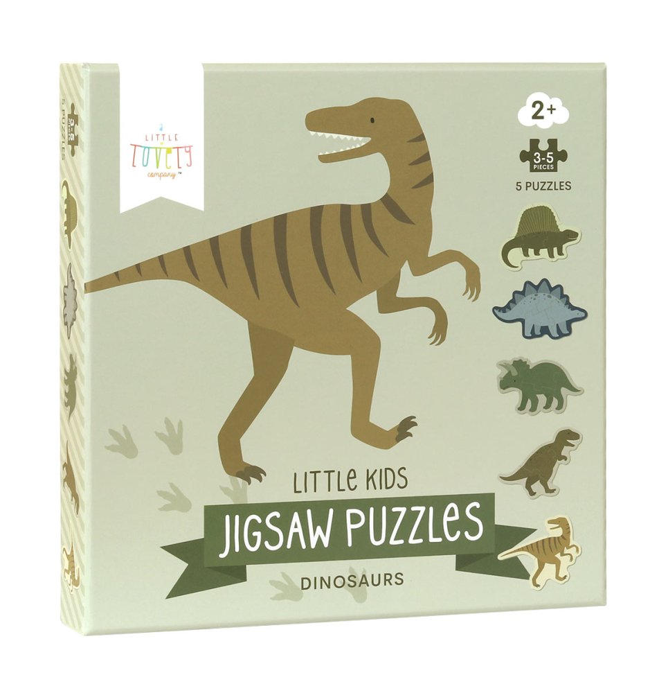 A Little Lovely Company - puzzle z dinozaurami