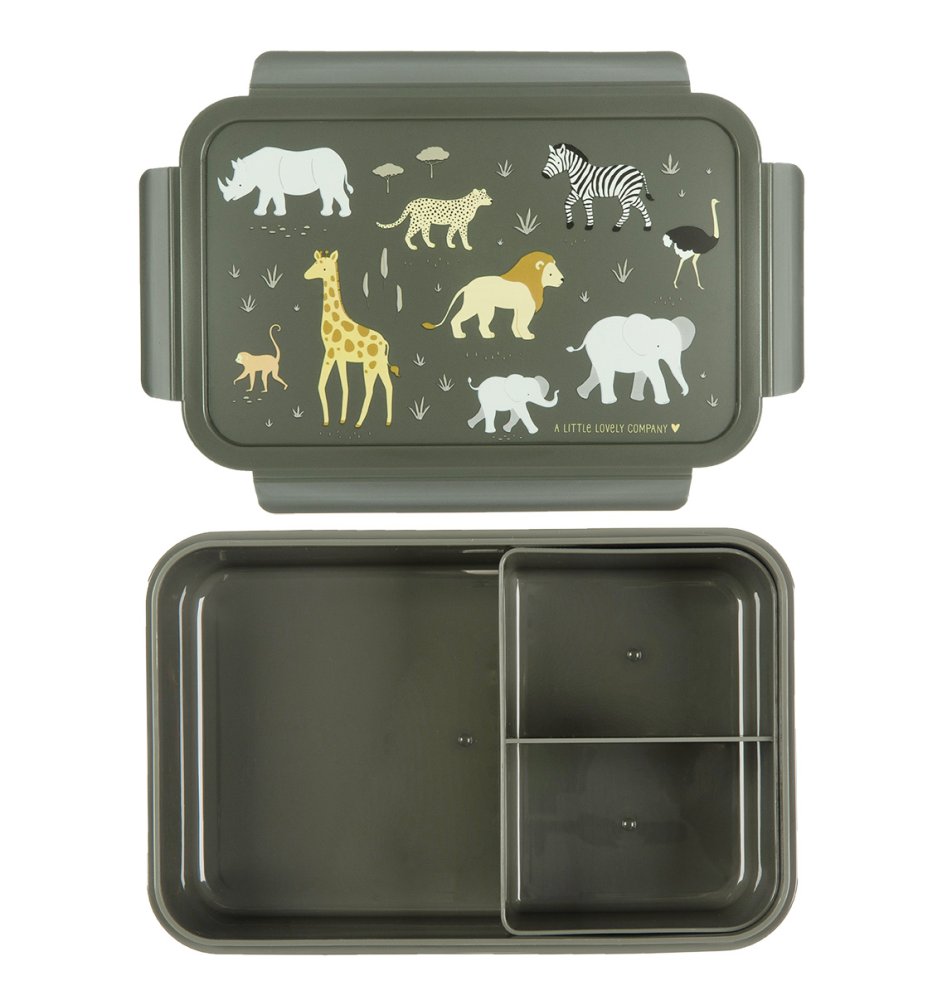 A Little Lovely Company - Boîte à goûter - Animaux de la savane – Image 3