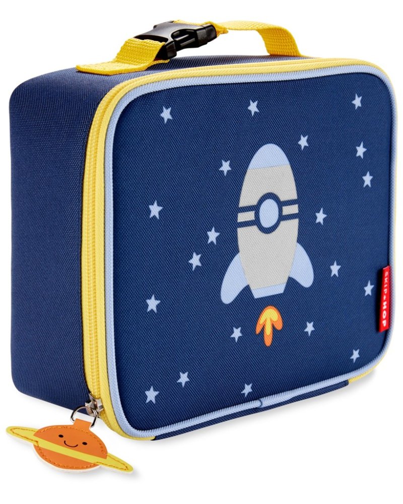 SKIP HOP Spark Style Sac isotherme pour collation Fusée 3 ans et + – Image 3