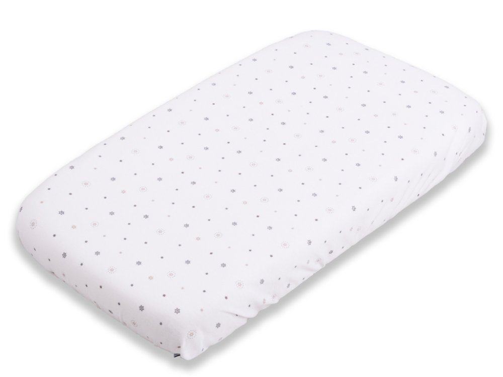 BABYMATEX Vízálló Jersey lepedő mintás - csillagok 60 x 120 x 10 cm