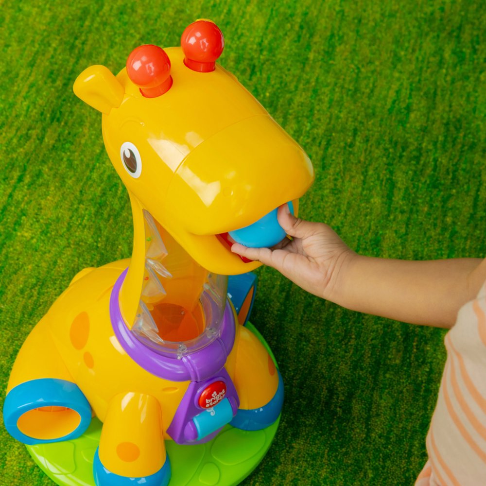 BRIGHT STARTS Giocattolo musicale giraffa Spin & Giggle™ 12m+ - immagine 7