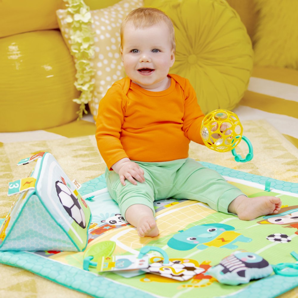 BRIGHT STARTS Tappeto da gioco con attività Oball Grip & Kick™ 0m+ - immagine 6