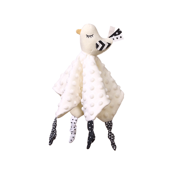 BABYONO Doudou et couverture 2en1 Little Birdie 0m+