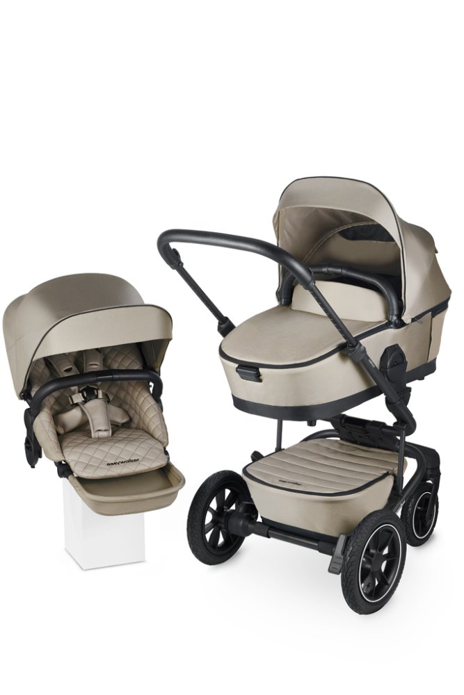 EASYWALKER Poussette combinée Harvey⁵ Premium Pearl Taupe XXL AIR – Image 3