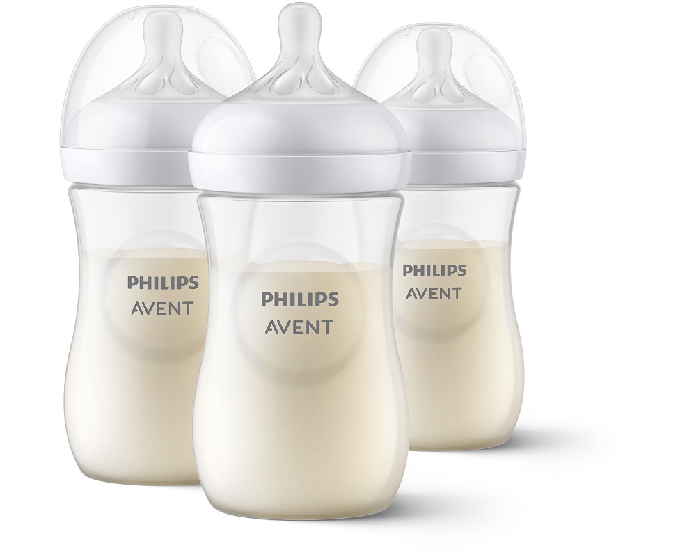 Philips AVENT Biberon Natural Response 260 ml, 1m+, 3 pezzi