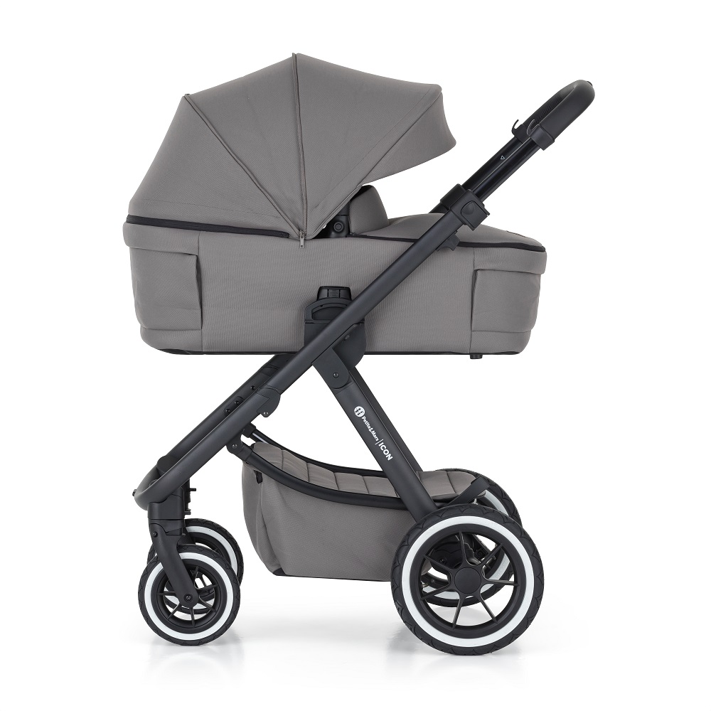 PETITE&MARS ZESTAW Wózek 4w1 ICON Dove Grey LITE AIR + CBX By CYBEX Aton B2 i-Size - obrazek 7