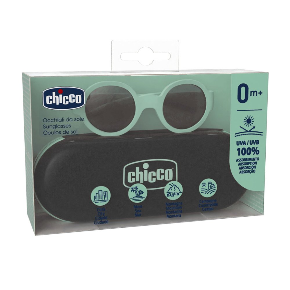CHICCO Lunettes de soleil bleu clair coll. 2025, 0m+ – Image 4