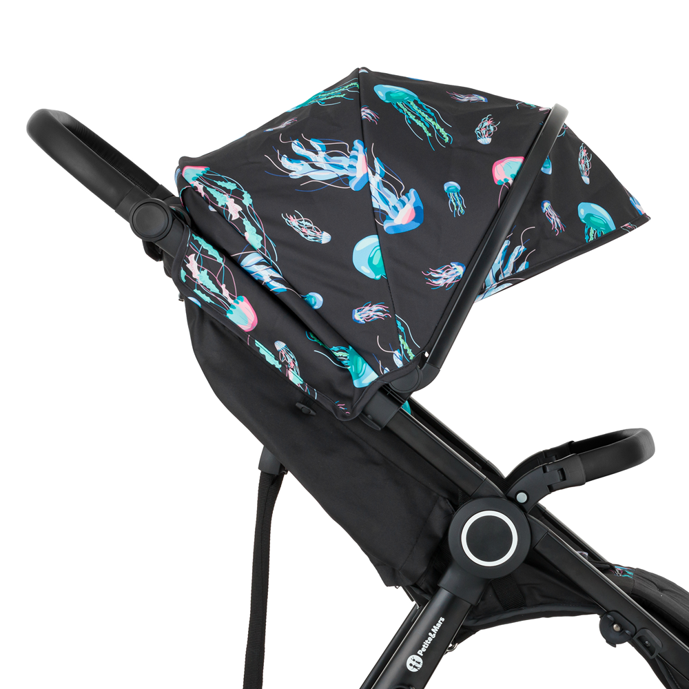 PETITE&MARS Cappottina per passeggino Street2 Limited 100 Jellyfish - immagine 3