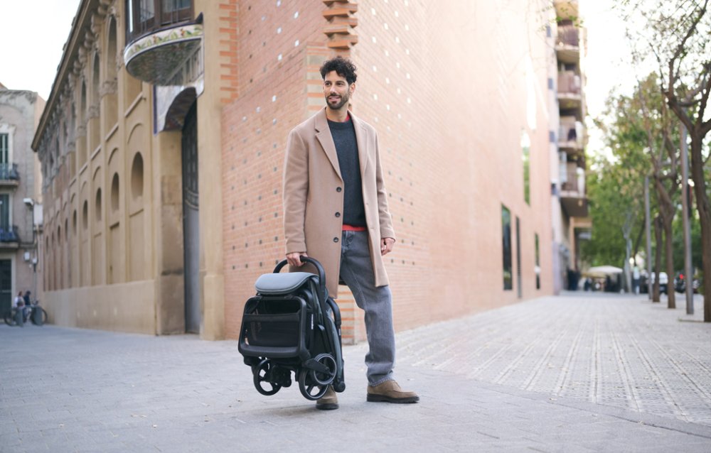 EASYWALKER Wózek spacerowy Rockey M Smooth Grey - obrazek 6