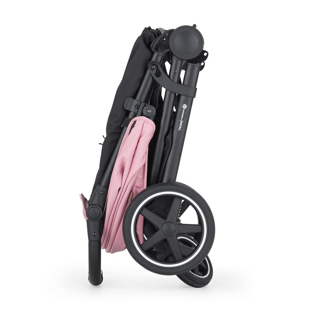 PETITE&MARS Wózek spacerowy Royal3 Black Rose Pink - obrazek 7