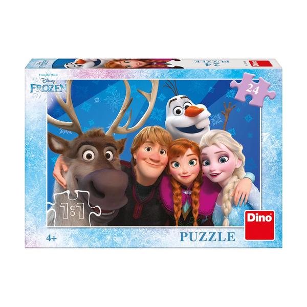 Dino Puzzle Frozen Selfie 24 Teile – Bild 3