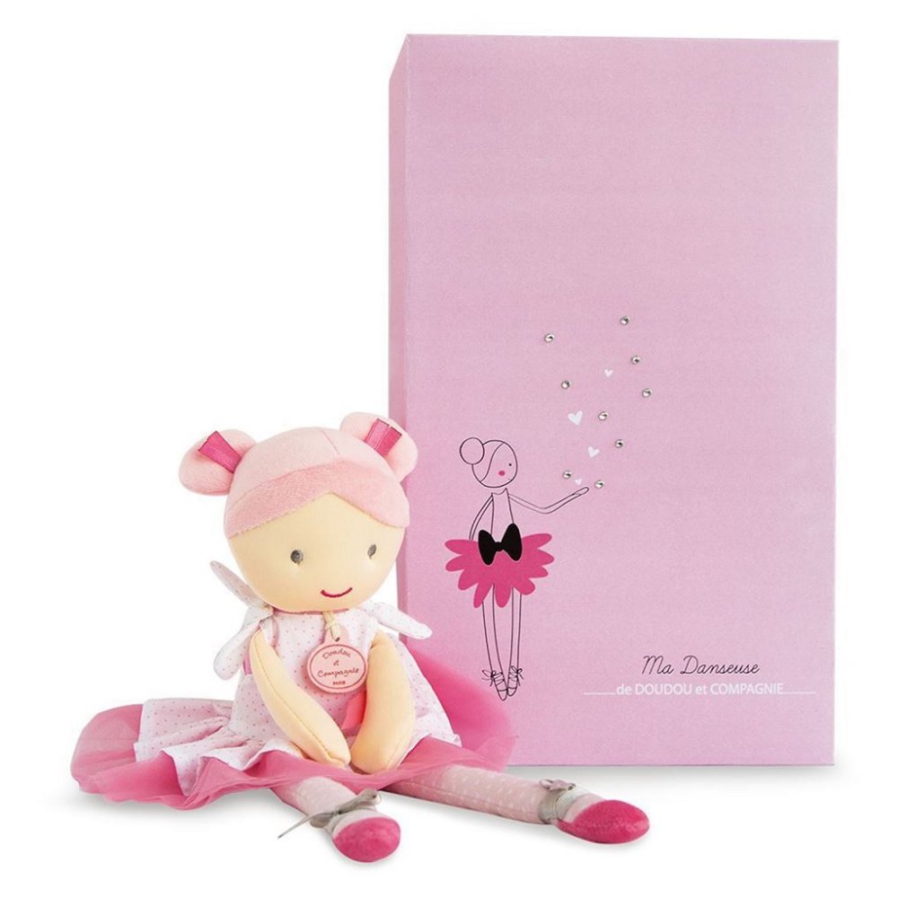 Doudou Jolijou Lalka baletnica Lily Rose 36 cm
