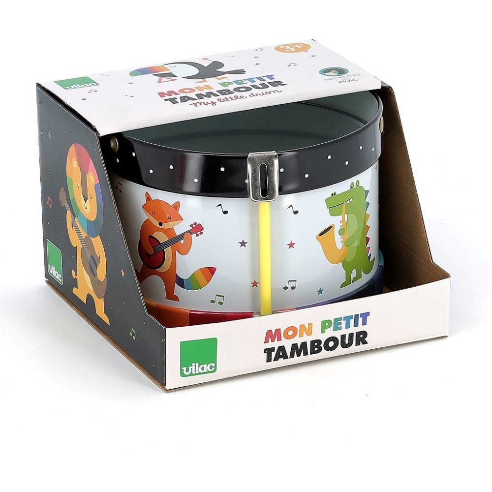 Vilac Tambor Metálico Animales - Imagen 4
