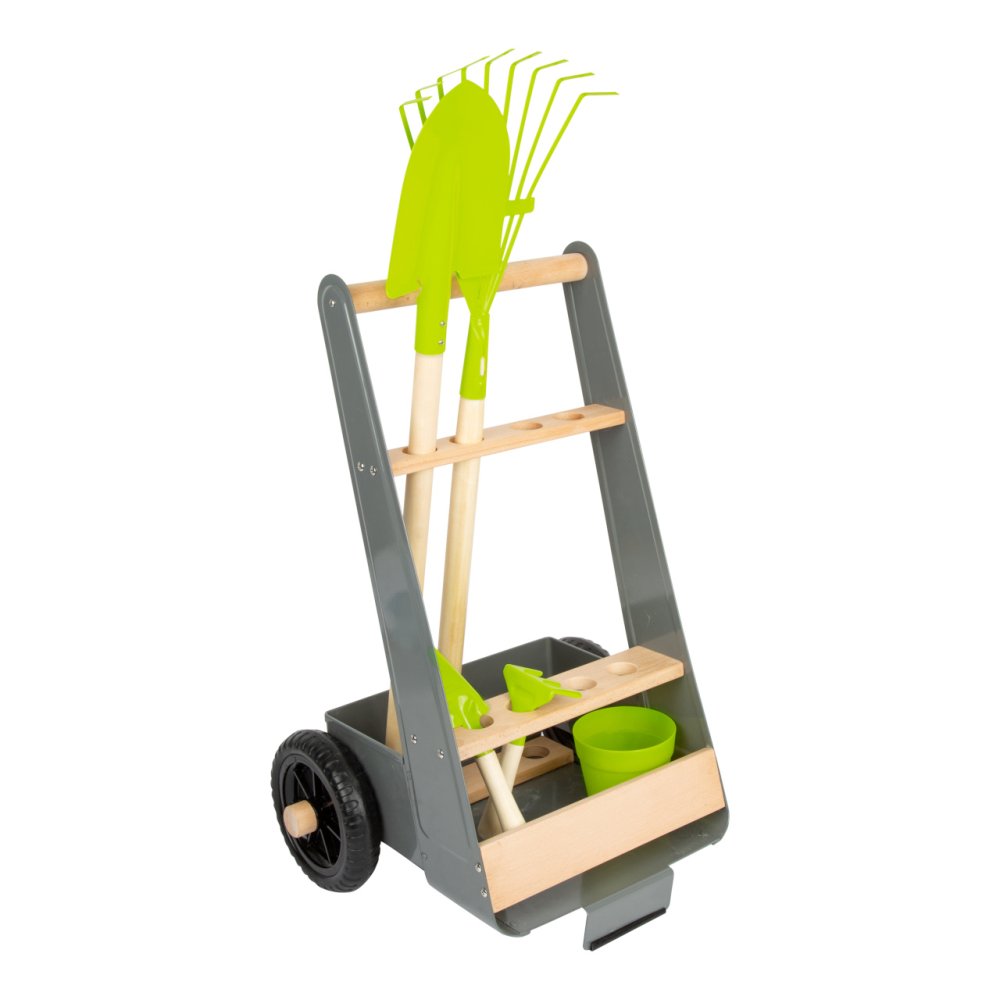 small foot Wózek ogrodowy z 5 narzędziami