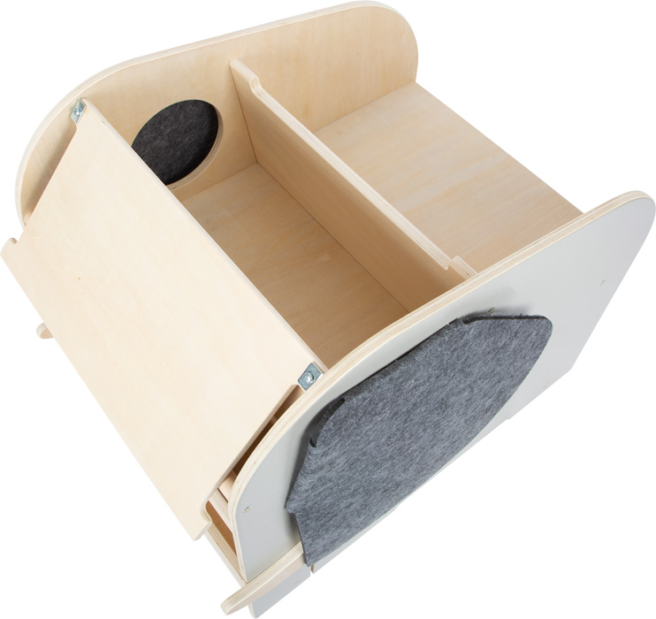 small foot Játéktároló doboz ülőfelülettel, kerekekkel - Elefánt Wildlife - Image 5