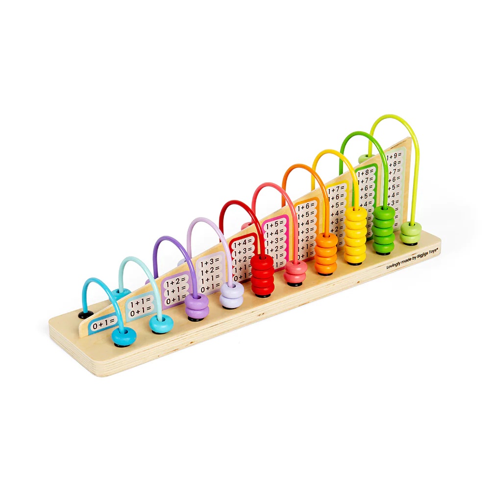 Bigjigs Toys Pallottoliere Arcobaleno