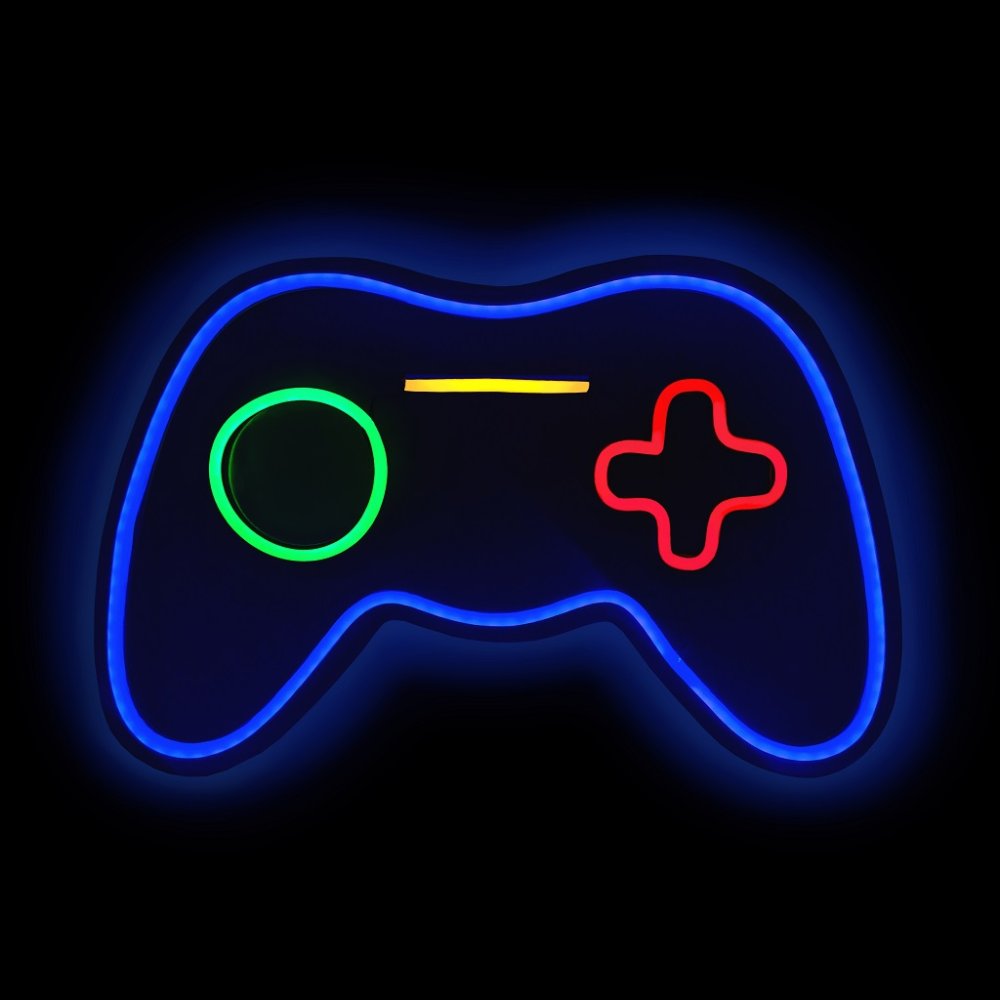 2Kids Toys Lampa LED NEON LIGHT Gamepad