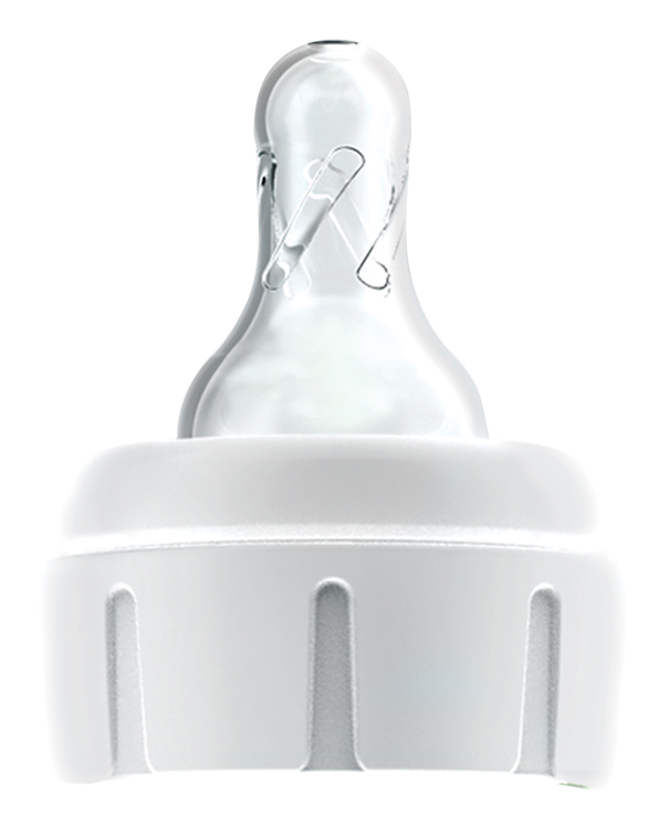 DR.BROWN'S Tettarella per biberon con anello di tenuta, Preemie 1 pz SN015-MED