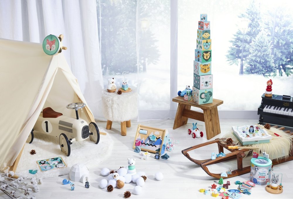 Vilac Vintage rowerek biegowy kremowy - obrazek 4