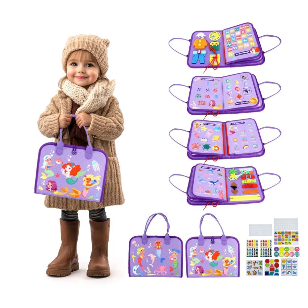 2Kids Toys Libro sensorial interactivo Sirenas