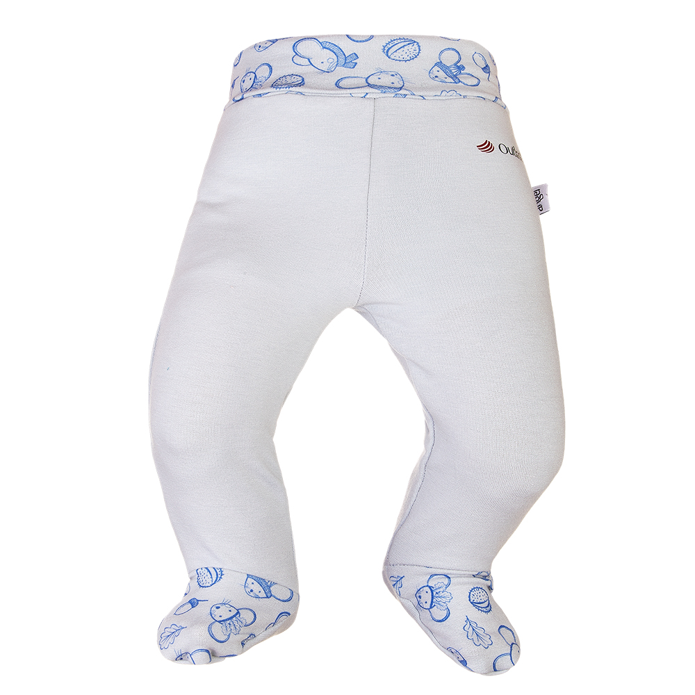 Pantalones bombachos estampados Outlast® - azul claro hielo 56