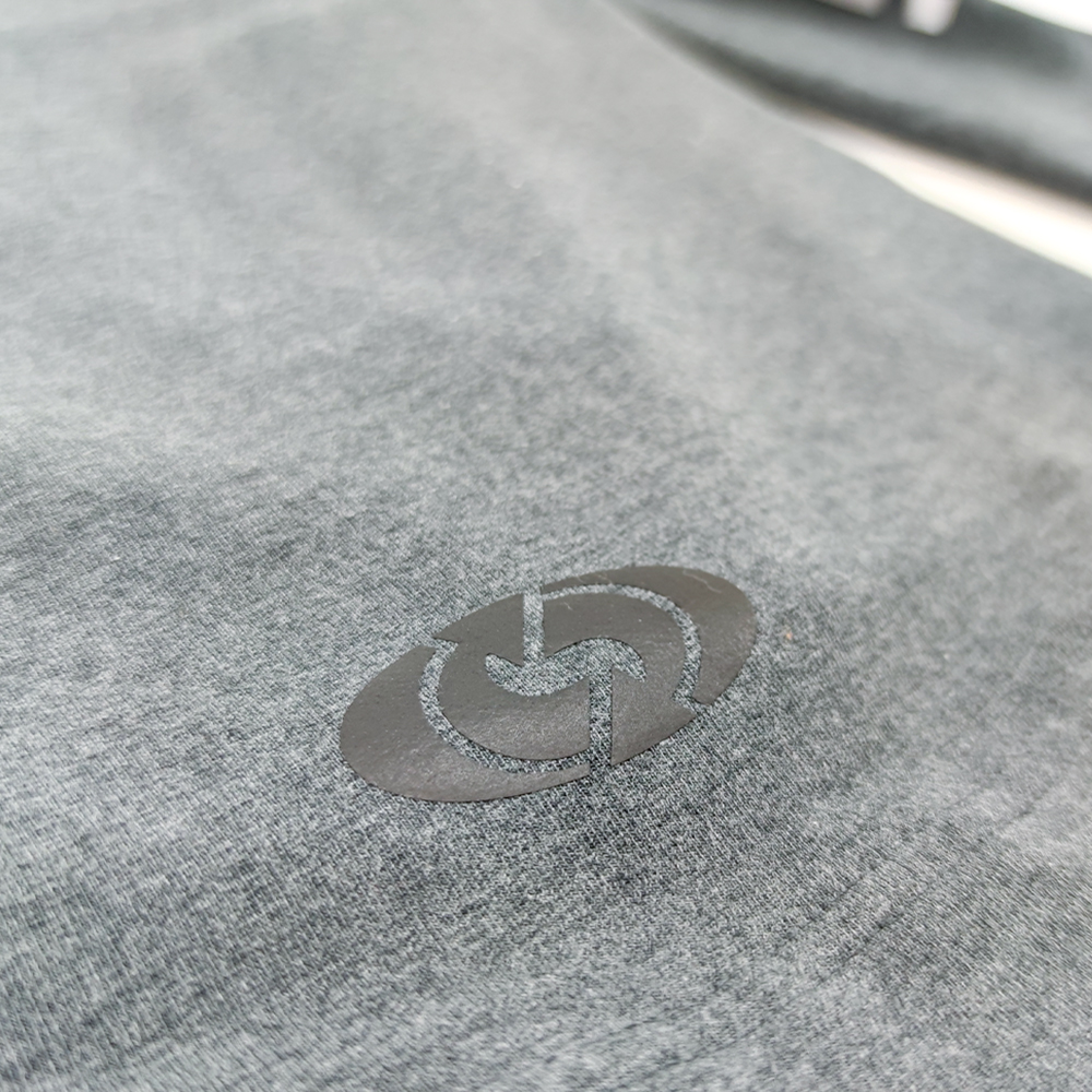 Sudadera REFLEX smock con cremallera Outlast® - jaspeado gris oscuro 134 - Imagen 6