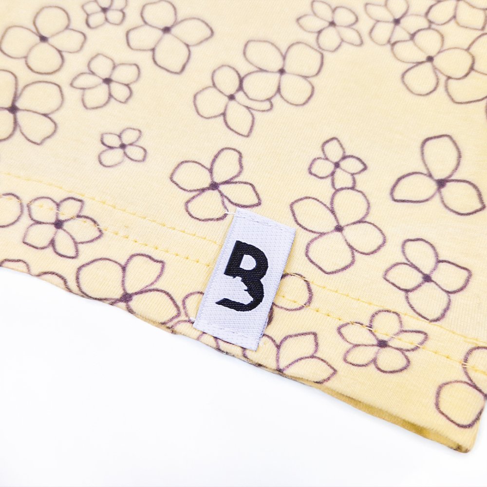 Nachthemd DRUCK KR dünn Outlast® - hellgelbe Blümchen XXL – Bild 4