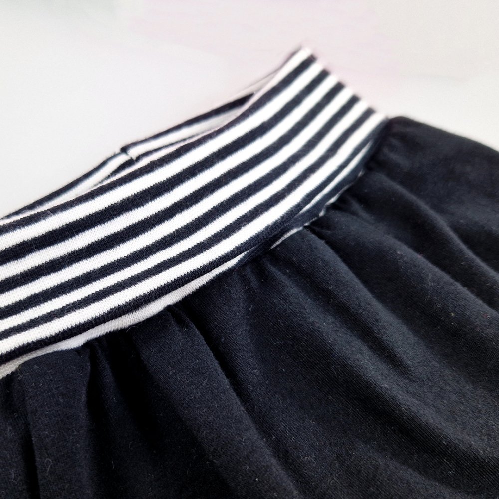 Vékony Outlast® hárem rövidnadrág - fekete 68 - Image 4