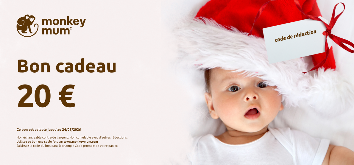 Chèque-cadeau d'une valeur de 20 EUR Bébé