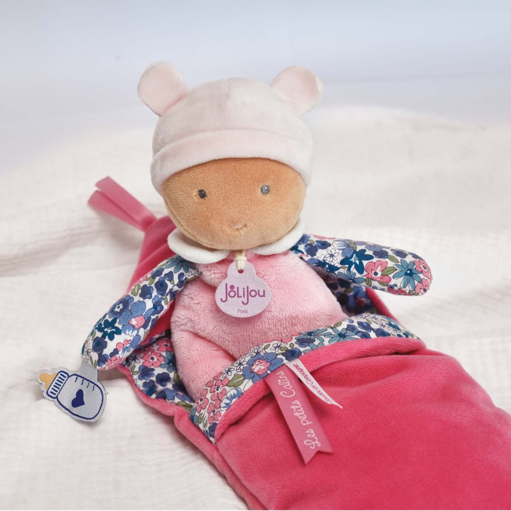 Doudou Jolijou Miminko v navlékací peřince 20 cm (obrázek 8)