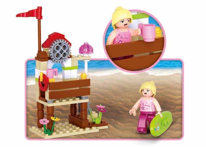 Sluban Girls Dream Holidays M38-B0601 Surfařka (obrázek 4)