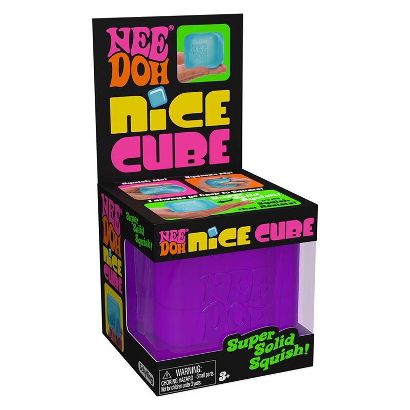 Schylling NeeDoh Mačkací kostka Nice Cube (obrázek 3)