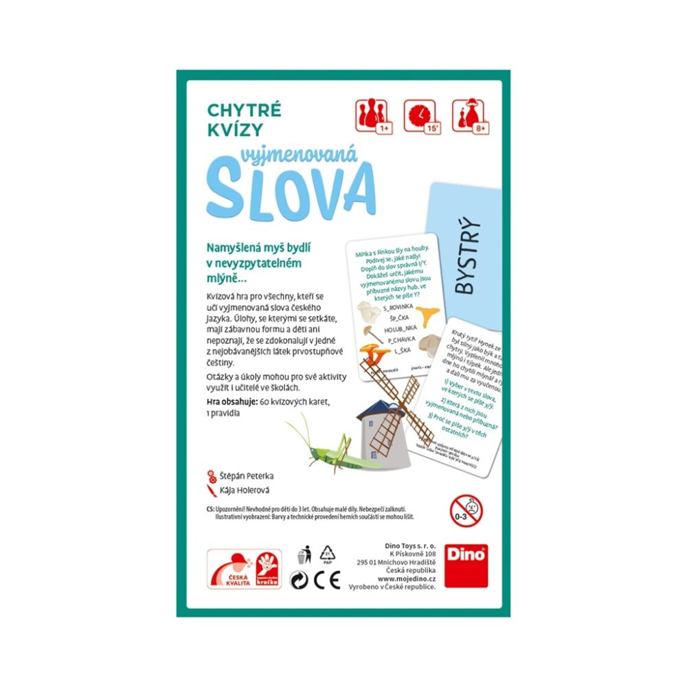 Dino Chytré kvízy - Vyjmenovaná slova (obrázek 2)