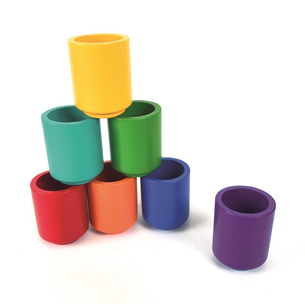 2Kids Toys Duhové kuličky a kalíšky 7 barev (obrázek 3)