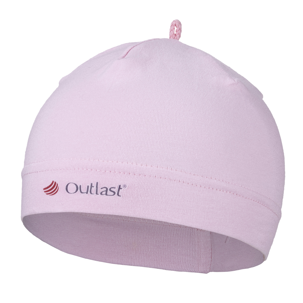 Čepice Tenká Kojenecká Outlast® - Růžová Baby 4 / 45-48 Cm